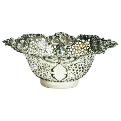 English Silver Basket by Henry Moreton, 1900s / 20s-UCH-1224645