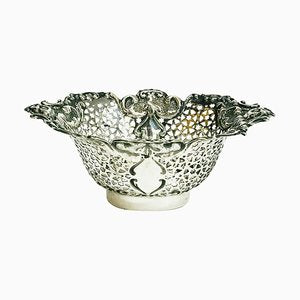 English Silver Basket by Henry Moreton, 1900s / 20s-UCH-1224645