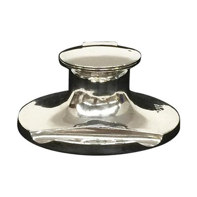 English Silver Capstan Inkwell by Cohen & Charles, Chester, 1908-UCH-1224698