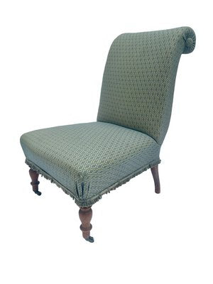 English Style Armchair on Brass Wheels-FSD-1366970