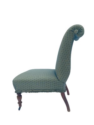 English Style Armchair on Brass Wheels-FSD-1366970