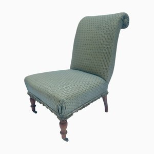 English Style Armchair on Brass Wheels-FSD-1366970