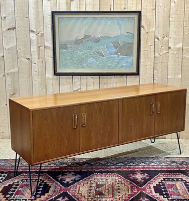 English Teak 4-Door Sideboard from G-Plan, 1970s-QYF-2021885