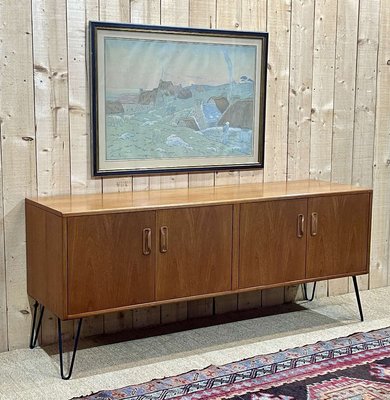 English Teak 4-Door Sideboard from G-Plan, 1970s-QYF-2021885