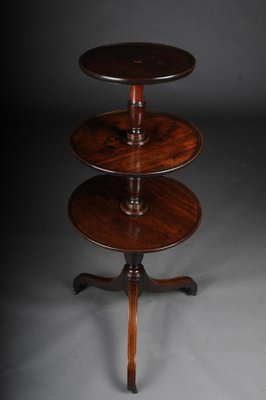 English Victorian Side Table in Mahogany, 19th Century-FLW-1402177