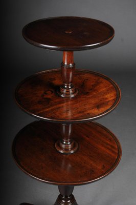 English Victorian Side Table in Mahogany, 19th Century-FLW-1402177