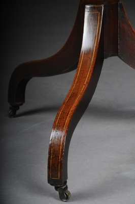 English Victorian Side Table in Mahogany, 19th Century-FLW-1402177