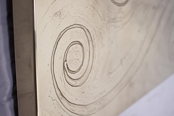 Engraved Brass Wall Panel-OWS-1329707