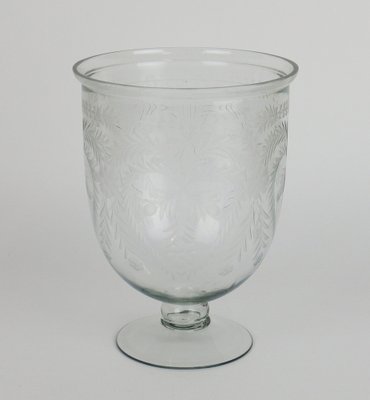 Engraved Glass Photophore Cup-LW-1309777