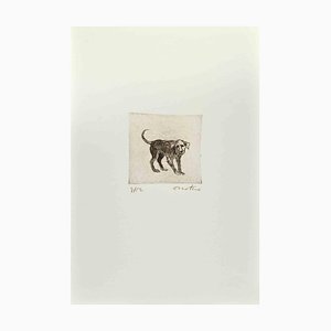 Enotrio Pugliese, Dog, Etching, 1963-ZCI-1760439