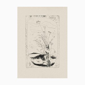 Enrico Rumo - Flowers - Original Etching on Paper - 1950s-ZCI-837041