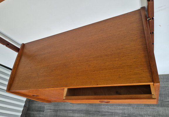 Ergo Wall Unit in Teak by Blindheim Møbelfabrikk, 1960s-EYI-2021419