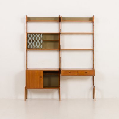 Ergo Wall Unit with Desk and Two Cabinets by John Texmon, Norway, 1960s-UE-2036252