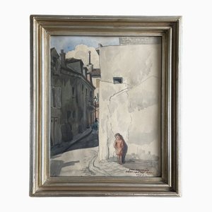 Eric Vasström, Montmartre, Paris, 1937, Watercolor-IVH-1821093