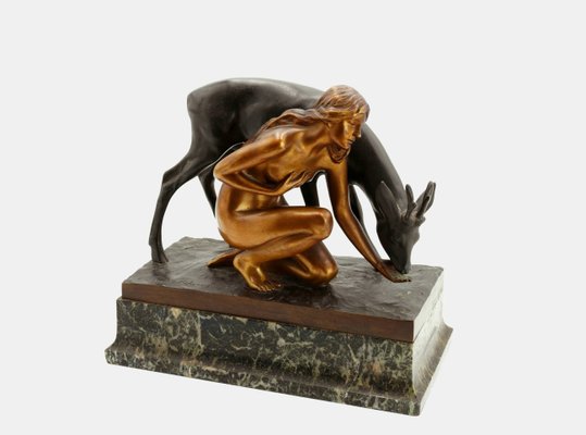 Erich Schmidt-Kestner, The Feeding, 1915, Bronze-TPH-2027206