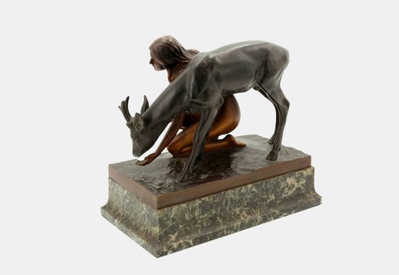 Erich Schmidt-Kestner, The Feeding, 1915, Bronze-TPH-2027206