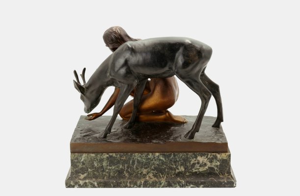 Erich Schmidt-Kestner, The Feeding, 1915, Bronze-TPH-2027206