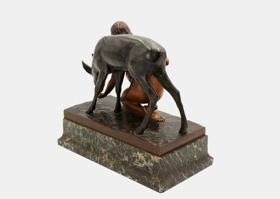 Erich Schmidt-Kestner, The Feeding, 1915, Bronze-TPH-2027206