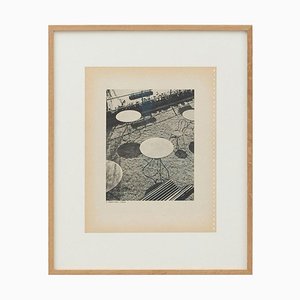 Ernest Koehli, Picnic Tables, 1940s, Photogravure-WM-1329800