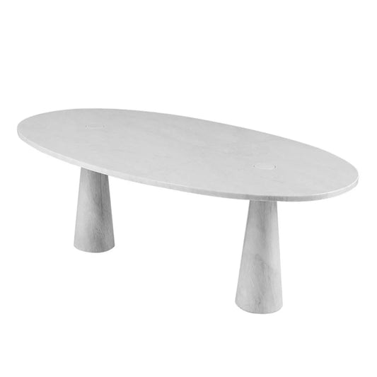 EROS - oval marble table (Request Info)