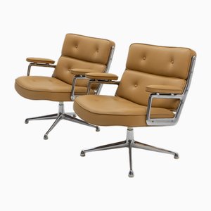 ES105 Lobby Chairs by Charles & Ray Eames for Vitra, 1970s, Set of 2-TJQ-1932053