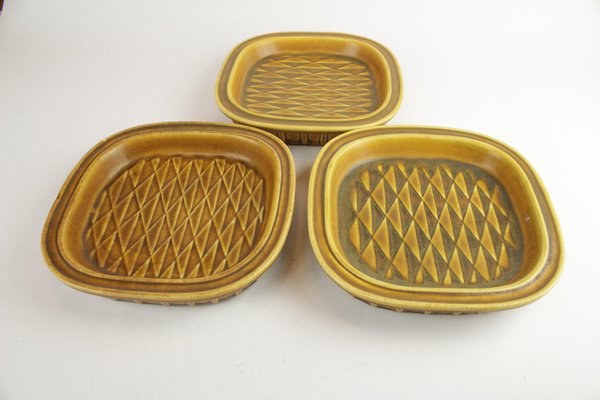 Eterna Plates by Gunnar Nylund for Rörstrand, Set of 3-HYQ-1226130