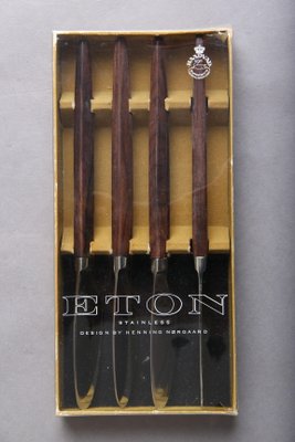 Eton Knives by Henning Nørgaard for Raadvad Dänemark, Set of 4-DQ-1123625