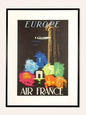 Europe Poster from Air France-GPP-960817