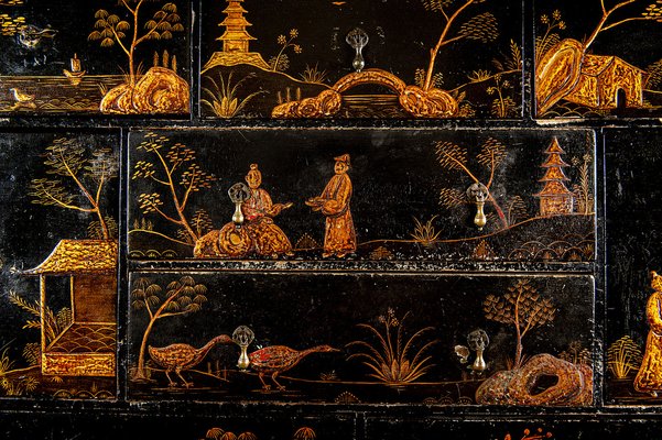 European Lacquer Cabinet, 1780s-XGI-1738726