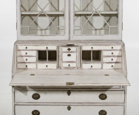 European Two-Parts Vitrine Cabinet, 1790s-SA-1332924