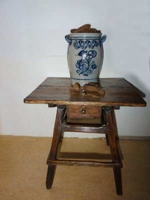 European Wabi-Sabi Side Table, 18th Century-EA-1780593