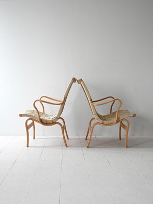 Eva Armchairs by Bruno Mathsson, 1940s, Set of 2-QWP-2042054