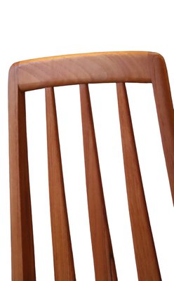 Eva Chair in Solid Teak with Upholstery in Leather by Niels Kofoed-BPJ-1268481