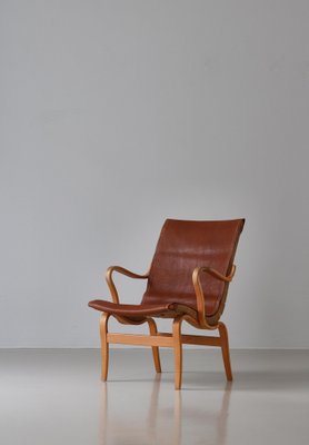 Eva Lounge Chair attributed to Karl Mathsson & Bruno Mathsson, 1970s-WRF-1769334