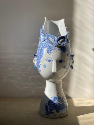 Eve Face Vase by Bjorn Wiinblad, 1980s-ARN-845689