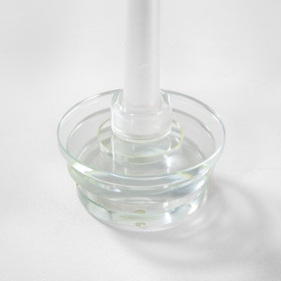 Evening Light Candlestick in Extra-Clear Crystal by Ettore Sottsass for RSVP, 1999-FWM-1270843