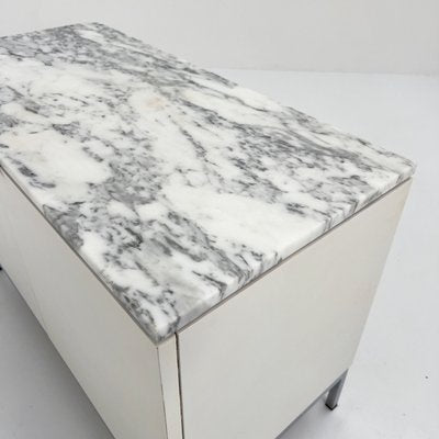 Executive Cabinet with Marble Top by Florence Knoll for Knoll Int., 1960s-WZS-2031370