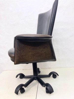 Executive Swivel Chair on Wheels by Matteo Grassi, 1980s-AET-2034558