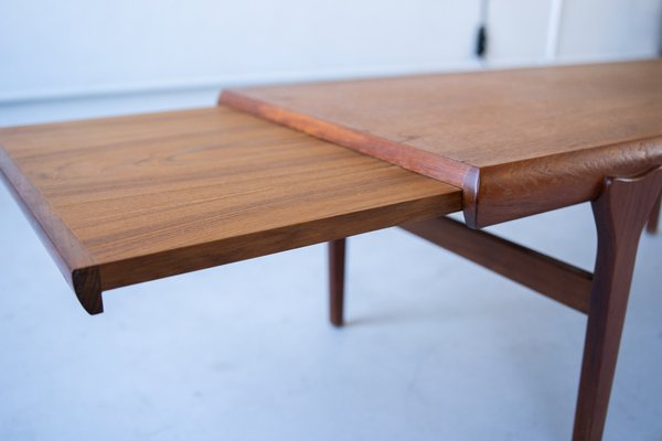 Expandable Teak Coffee Table by Johannes Andersen for CFC Silkeborg⁠, 1960s-IXA-1785292