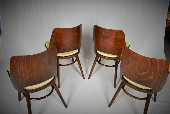 Expo 58 Dining Chairs by Oswald Haerdtl for Ton, 1950s, Set of 4-TZ-762538