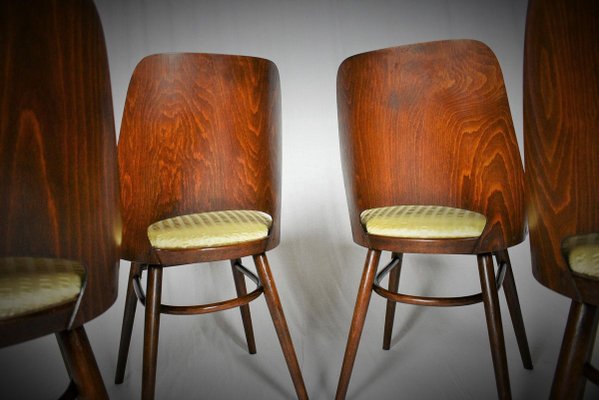 Expo 58 Dining Chairs by Oswald Haerdtl for Ton, 1950s, Set of 4-TZ-762538