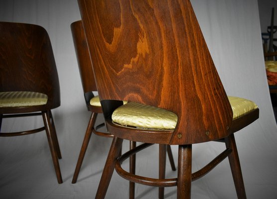 Expo 58 Dining Chairs by Oswald Haerdtl for Ton, 1950s, Set of 4-TZ-1231991