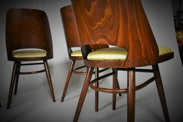 Expo 58 Dining Chairs by Oswald Haerdtl for Ton, 1950s, Set of 4-TZ-762538