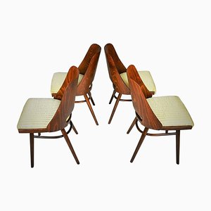 Expo 58 Dining Chairs by Oswald Haerdtl for Ton, 1950s, Set of 4-TZ-1231991