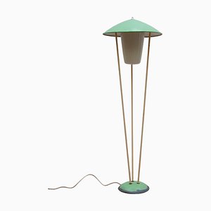 Expo 58 Green Mushroom Floor Lamp from BEGA, 1950-KL-1481371