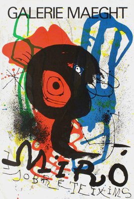 Expo 73, Galerie Maeght Poster, Joan Miro Sobreteixims-FMZ-959392