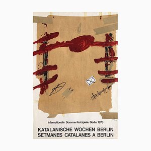 Expo 78 Poster, Setmanes Catalanes a Berlin, Antoni Tàpies-FMZ-948337