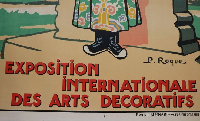 Exposition Internationale Des Arts Décoratifs Poster, France, 1925-YXM-896850