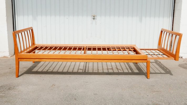 Extendable Beechwood Daybed Sofa, 1970s-KK-1358226