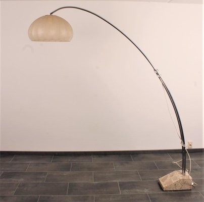 Extendable Bow Floor Lamp with Marble Base from Hustadt Leuchten, 1960s-IV-1702225